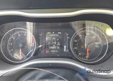 2017 Jeep Cherokee Latitude Fwd из США, поврежденный, VIN 1C4PJLCS4HW613807